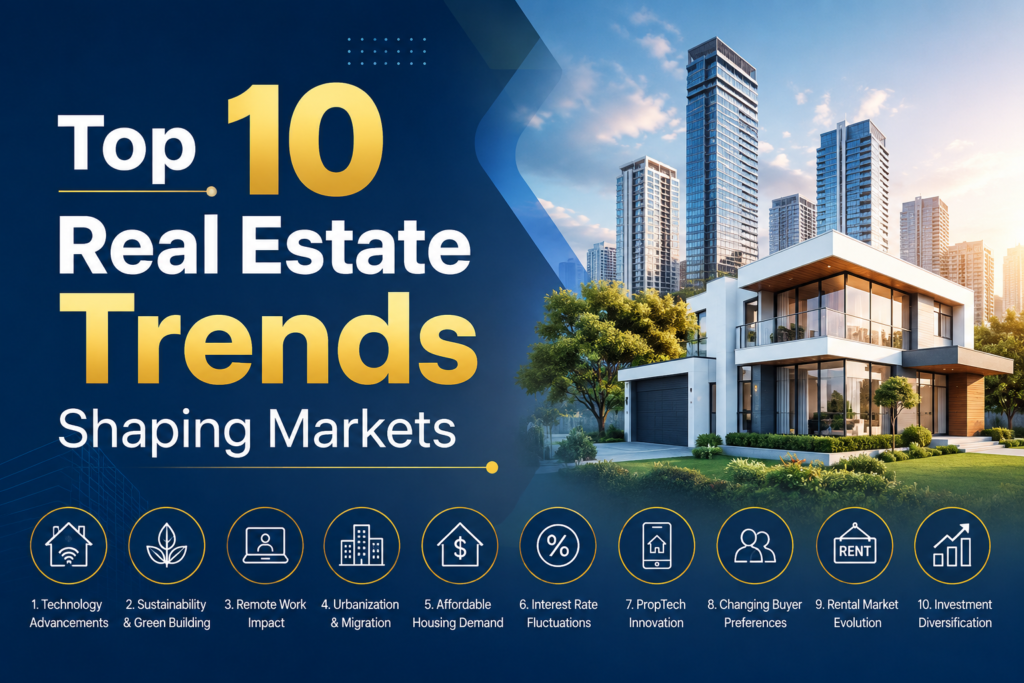 Top 10 Real Estate Trends Shaping Markets